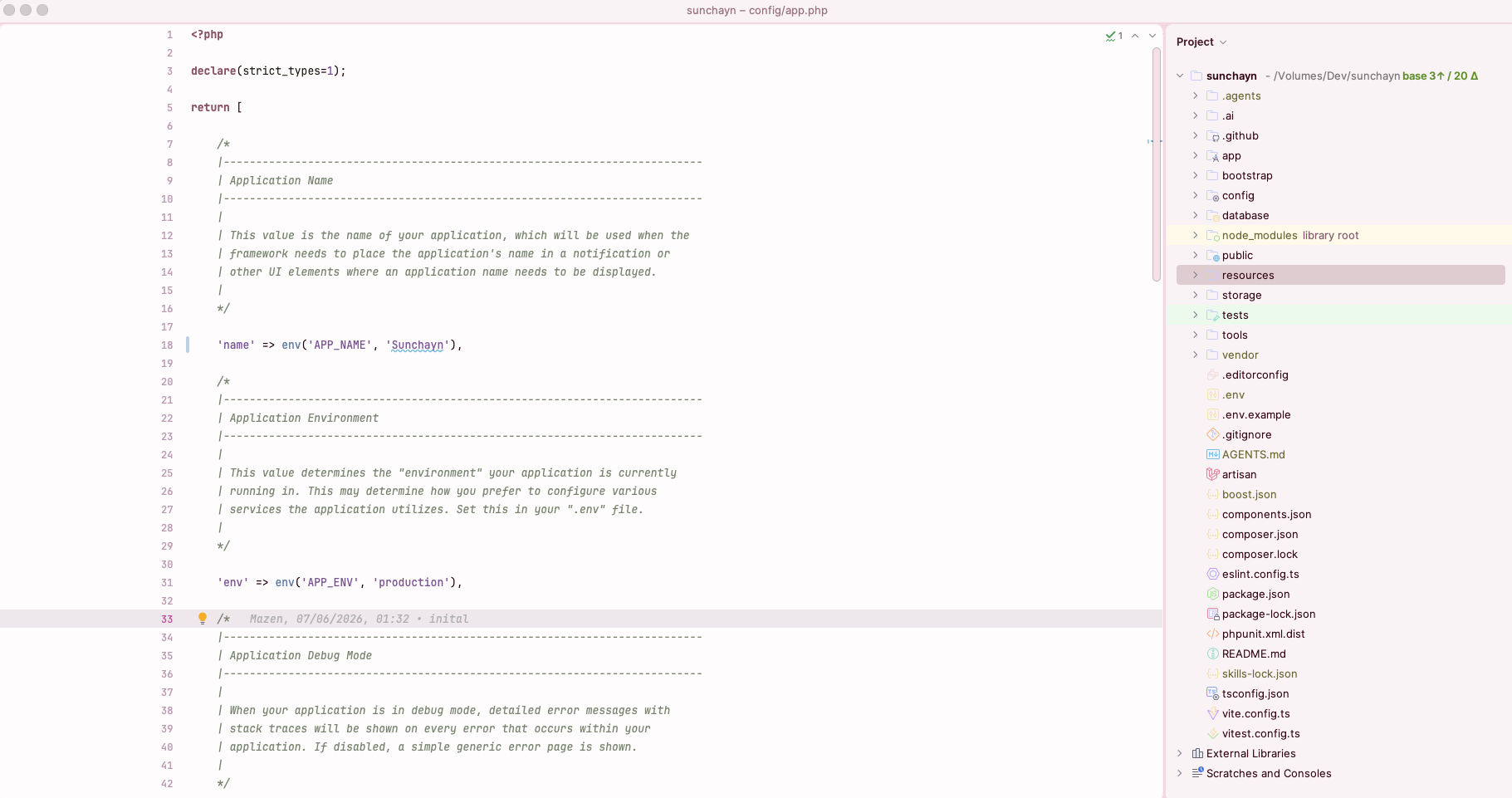 my phpstorm theme